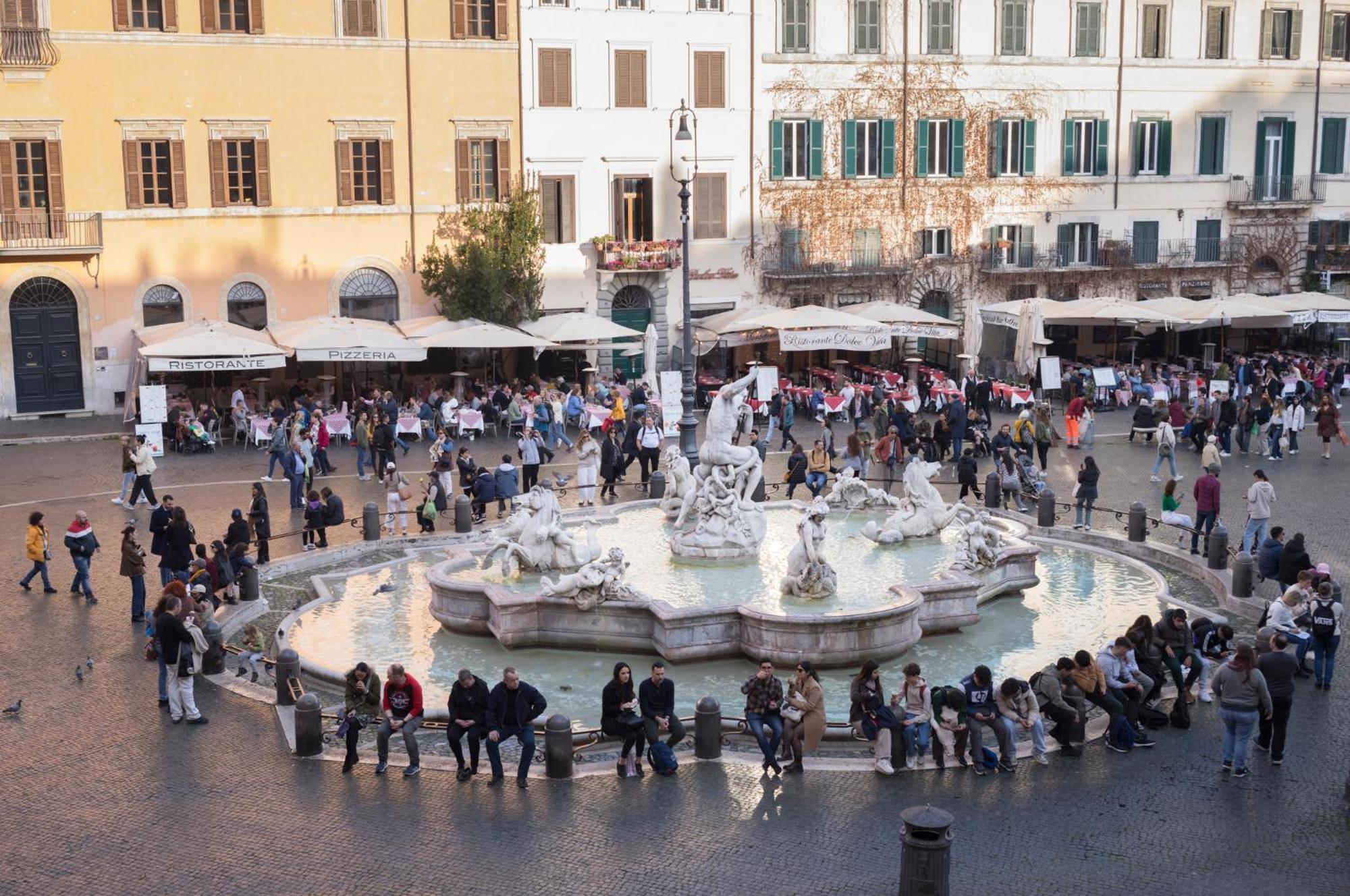 Navona Charming Balcony Apartment Rome Exterior photo